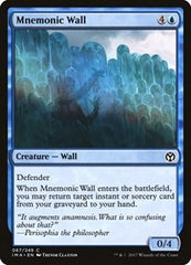 Mnemonic Wall [Iconic Masters] | RetroPlay Games