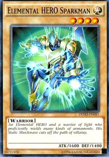 Elemental HERO Sparkman [DEM2-EN011] Common | RetroPlay Games