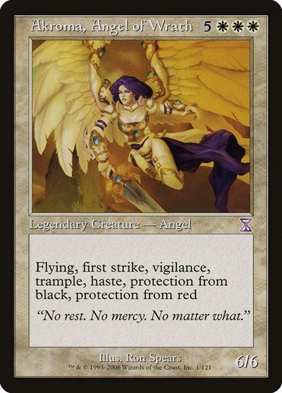 Akroma, Angel of Wrath [Time Spiral Timeshifted] | RetroPlay Games