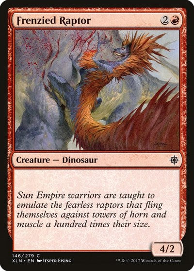Frenzied Raptor [Ixalan] | RetroPlay Games