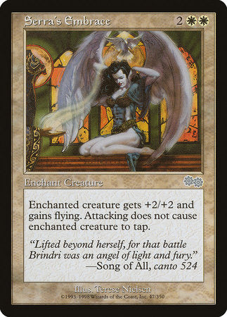 Serra's Embrace [Urza's Saga] | RetroPlay Games