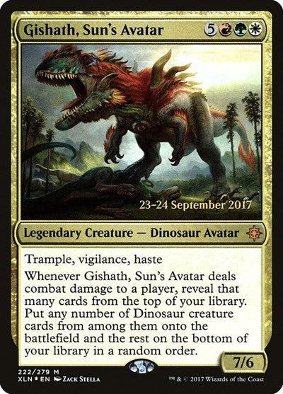 Gishath, Sun's Avatar [Ixalan Promos] | RetroPlay Games