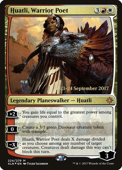 Huatli, Warrior Poet [Ixalan Promos] | RetroPlay Games