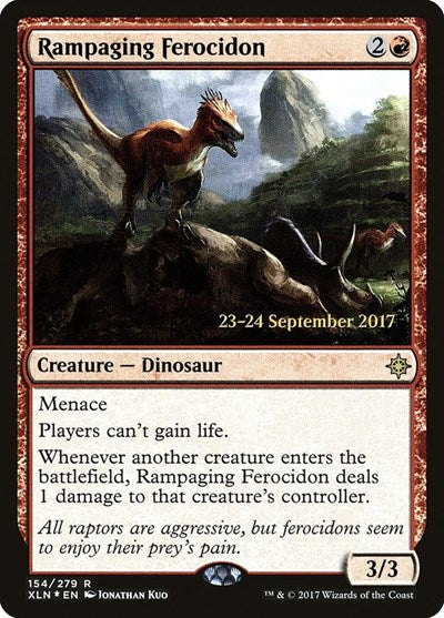 Rampaging Ferocidon [Ixalan Promos] | RetroPlay Games
