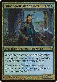 Edric, Spymaster of Trest (Commander Launch Promo) [Commander 2011 Launch Party] | RetroPlay Games