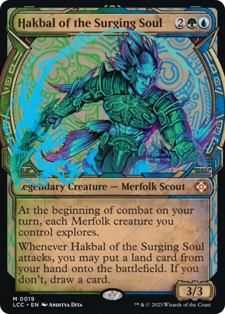 Hakbal of the Surging Soul (Showcase) [The Lost Caverns of Ixalan Commander] | RetroPlay Games