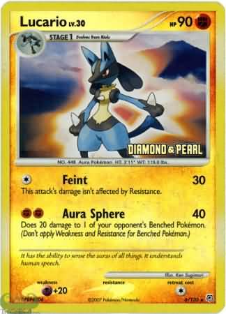 Lucario (6/130) [Burger King Promos: 2008 Collection] | RetroPlay Games