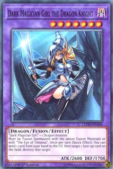 Dark Magician Girl the Dragon Knight [LEDD-ENA36] Common | RetroPlay Games