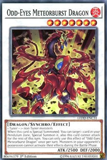 Odd-Eyes Meteorburst Dragon [LEDD-ENC31] Common | RetroPlay Games