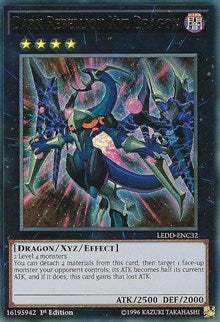 Dark Rebellion Xyz Dragon [LEDD-ENC32] Ultra Rare | RetroPlay Games