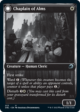 Chaplain of Alms // Chapel Shieldgeist [Innistrad: Double Feature] | RetroPlay Games