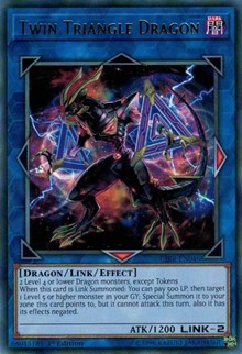 Twin Triangle Dragon [CIBR-EN046] Rare | RetroPlay Games