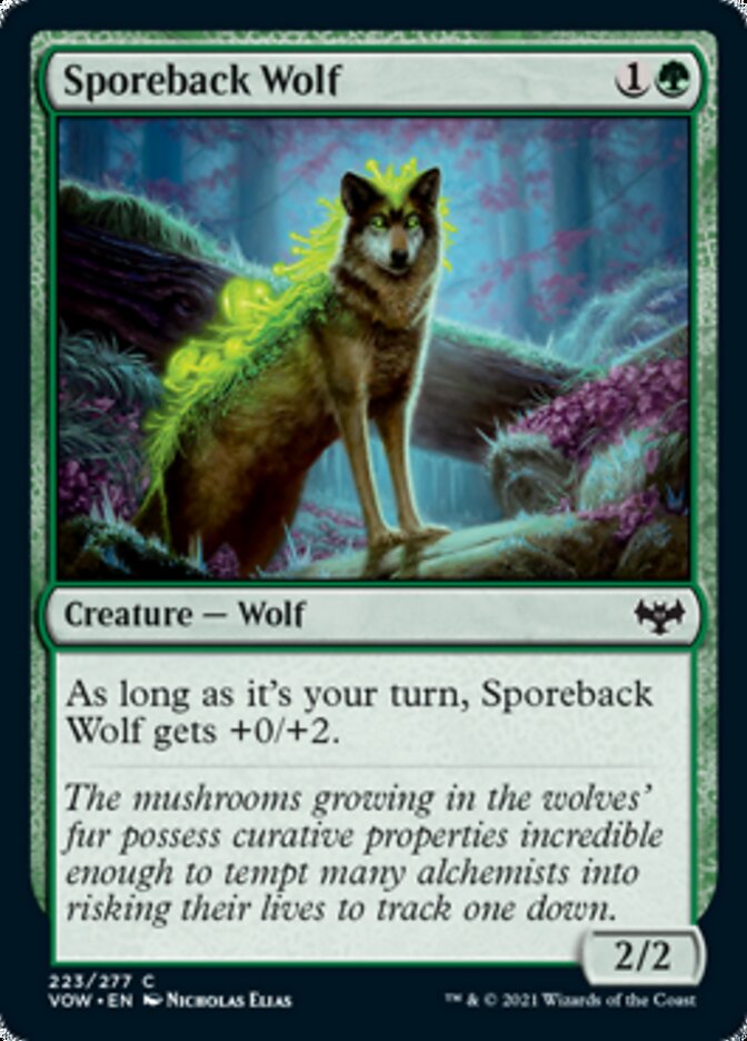 Sporeback Wolf [Innistrad: Crimson Vow] | RetroPlay Games