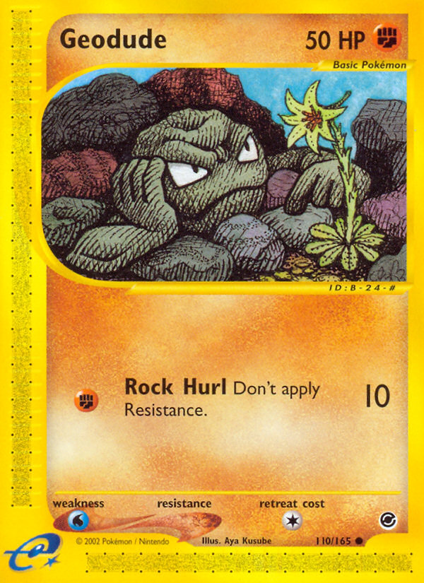 Geodude (110/165) [Expedition: Base Set] | RetroPlay Games