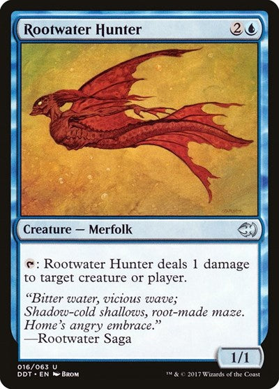 Rootwater Hunter [Duel Decks: Merfolk vs. Goblins] | RetroPlay Games