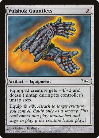 Vulshok Gauntlets [Mirrodin] | RetroPlay Games