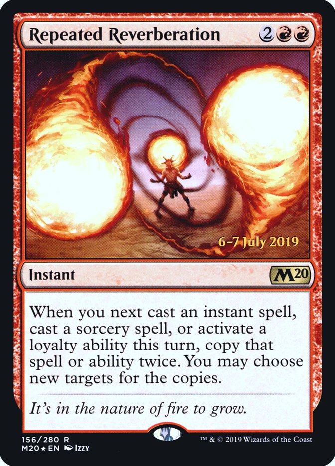 Repeated Reverberation  [Core Set 2020 Prerelease Promos] | RetroPlay Games