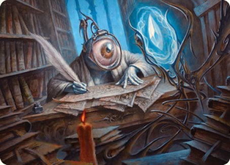 Unblinking Observer Art Card [Innistrad: Midnight Hunt Art Series] | RetroPlay Games