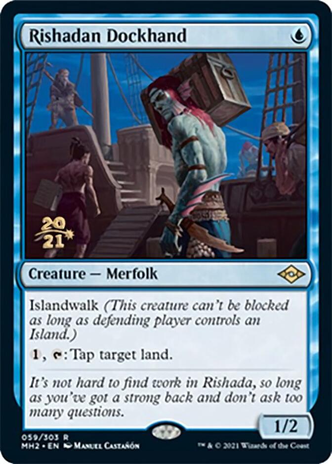 Rishadan Dockhand [Modern Horizons 2 Prerelease Promos] | RetroPlay Games