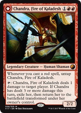 Chandra, Fire of Kaladesh // Chandra, Roaring Flame [From the Vault: Transform] | RetroPlay Games