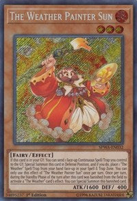 The Weather Painter Sun [SPWA-EN032] Secret Rare | RetroPlay Games