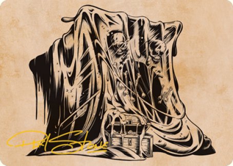 Gelatinous Cube (Showcase) Art Card (Gold-Stamped Signature) [Dungeons & Dragons: Adventures in the Forgotten Realms Art Series] | RetroPlay Games