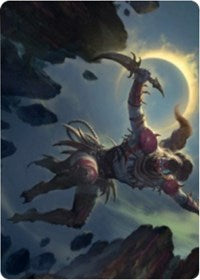 Nighthawk Scavenger Art Card [Zendikar Rising Art Series] | RetroPlay Games