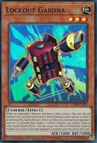 Lockout Gardna [CIBR-ENSE3] Super Rare | RetroPlay Games
