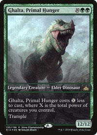 Ghalta, Primal Hunger [Rivals of Ixalan Promos] | RetroPlay Games