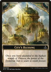 City's Blessing [Rivals of Ixalan Tokens] | RetroPlay Games