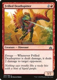 Frilled Deathspitter [Rivals of Ixalan] | RetroPlay Games