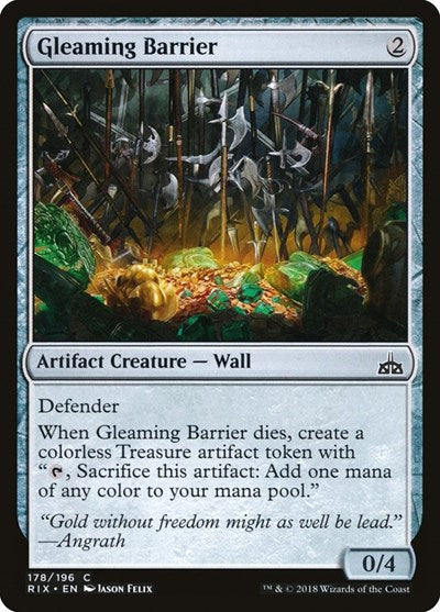 Gleaming Barrier [Rivals of Ixalan] | RetroPlay Games