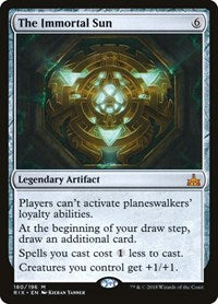 The Immortal Sun [Rivals of Ixalan] | RetroPlay Games