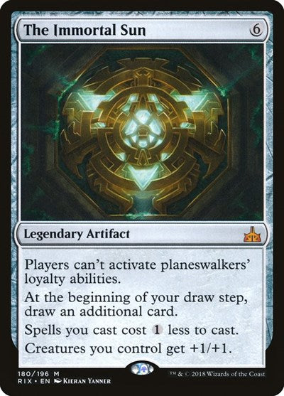 The Immortal Sun [Rivals of Ixalan] | RetroPlay Games