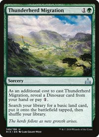 Thunderherd Migration [Rivals of Ixalan] | RetroPlay Games
