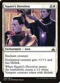 Squire's Devotion [Rivals of Ixalan] | RetroPlay Games