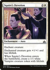 Squire's Devotion [Rivals of Ixalan] | RetroPlay Games