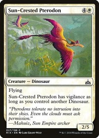 Sun-Crested Pterodon [Rivals of Ixalan] | RetroPlay Games