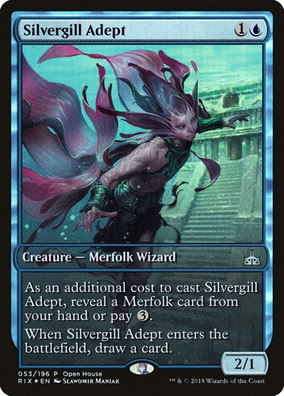 Silvergill Adept [Rivals of Ixalan Promos] | RetroPlay Games