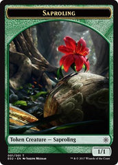 Saproling // Treasure (007) Double-sided Token [Explorers of Ixalan] | RetroPlay Games