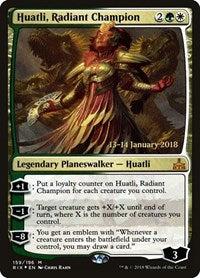 Huatli, Radiant Champion [Rivals of Ixalan Promos] | RetroPlay Games