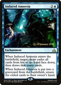 Induced Amnesia [Rivals of Ixalan Promos] | RetroPlay Games