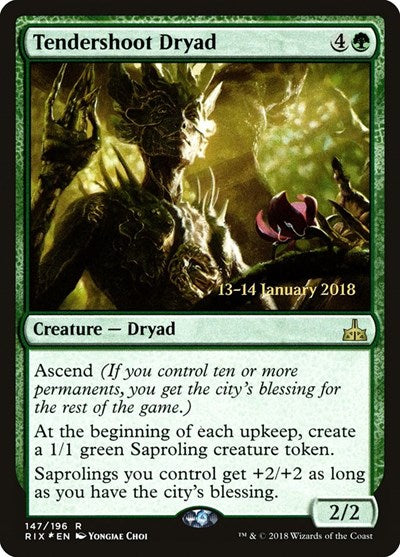 Tendershoot Dryad [Rivals of Ixalan Promos] | RetroPlay Games