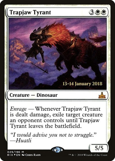 Trapjaw Tyrant [Rivals of Ixalan Promos] | RetroPlay Games