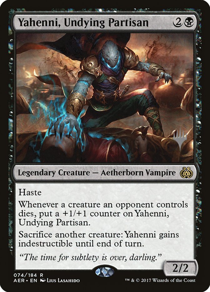 Yahenni, Undying Partisan (Promo Pack) [Aether Revolt Promos] | RetroPlay Games