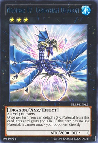 Number 17: Leviathan Dragon (Blue) [DL15-EN012] Rare | RetroPlay Games
