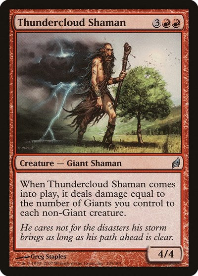 Thundercloud Shaman [Lorwyn] | RetroPlay Games