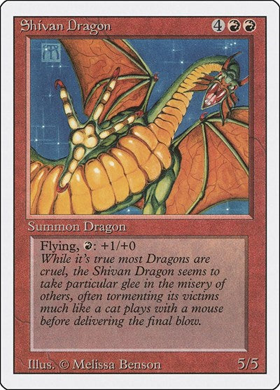 Shivan Dragon [Revised Edition] | RetroPlay Games