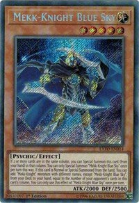 Mekk-Knight Blue Sky [EXFO-EN014] Secret Rare | RetroPlay Games