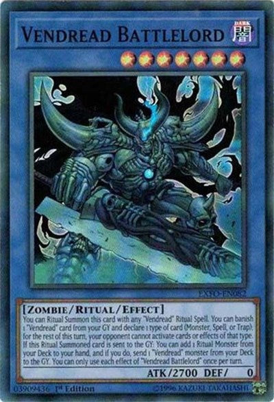 Vendread Battlelord [EXFO-EN082] Super Rare | RetroPlay Games